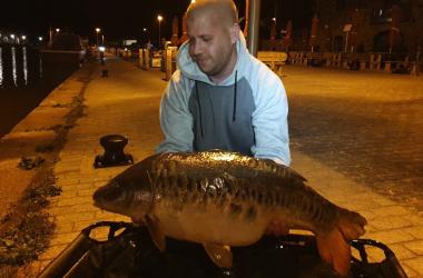 Scott Tremayne holding large fish
