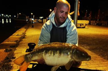 Scott Tremayne holding large fish